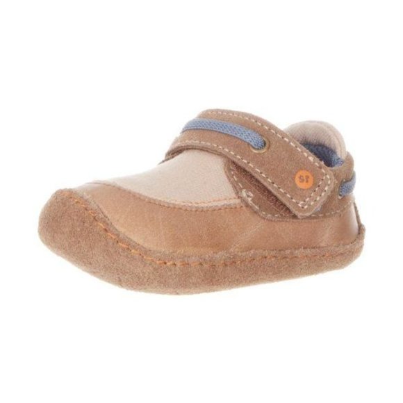 NEW Stride Rite Baby Infant Crawl Monty Bearc Step 1 Soft Sole Slip Resistant - Picture 1 of 2